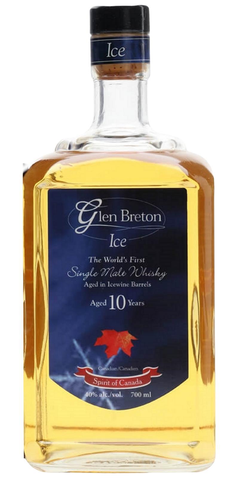 Glen Breton Rare 10-year-old  Ice - Spirit of Canada