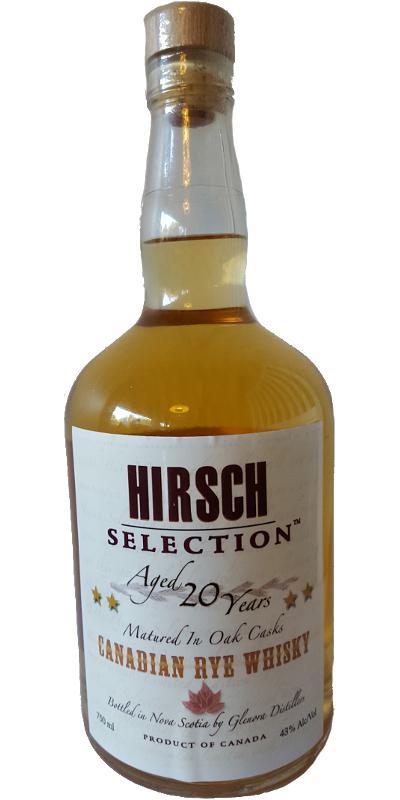 Hirsch Selection 20-year-old  Canadian Rye Whiskey