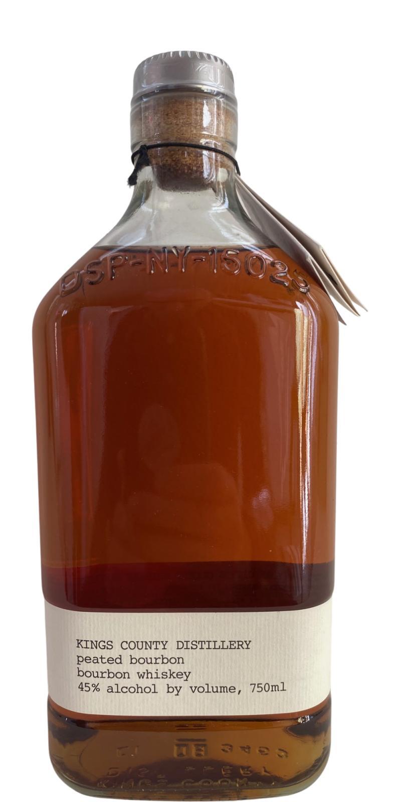 Kings County Distillery 03-year-old  Peated Bourbon