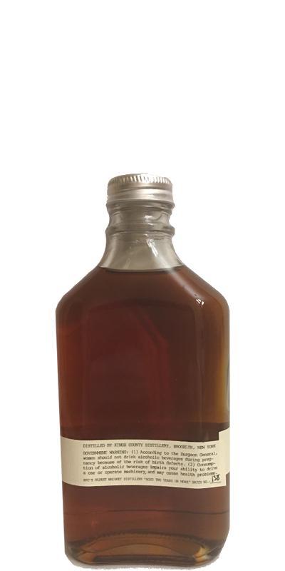 Kings County Distillery Barrel Strength  Straight Bourbon Whiskey