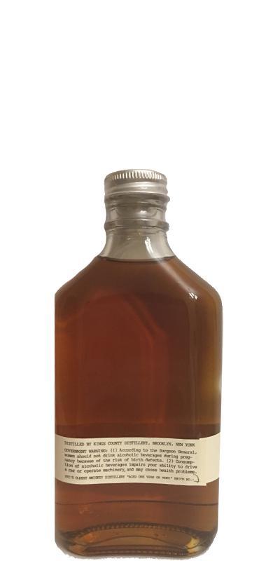 Kings County Distillery Peated Bourbon