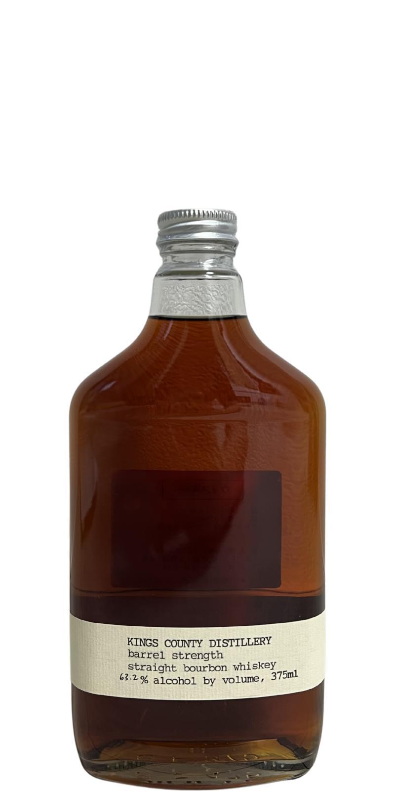 Kings County Distillery Straight Bourbon Whiskey  Barrel strength