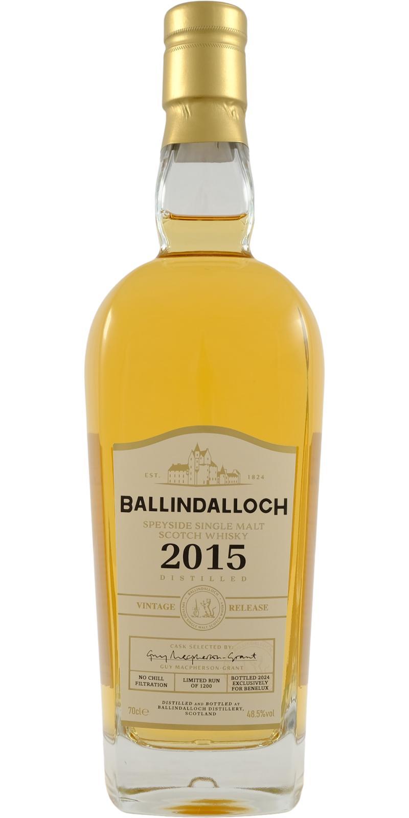 Ballindalloch 2015  Vintage Release