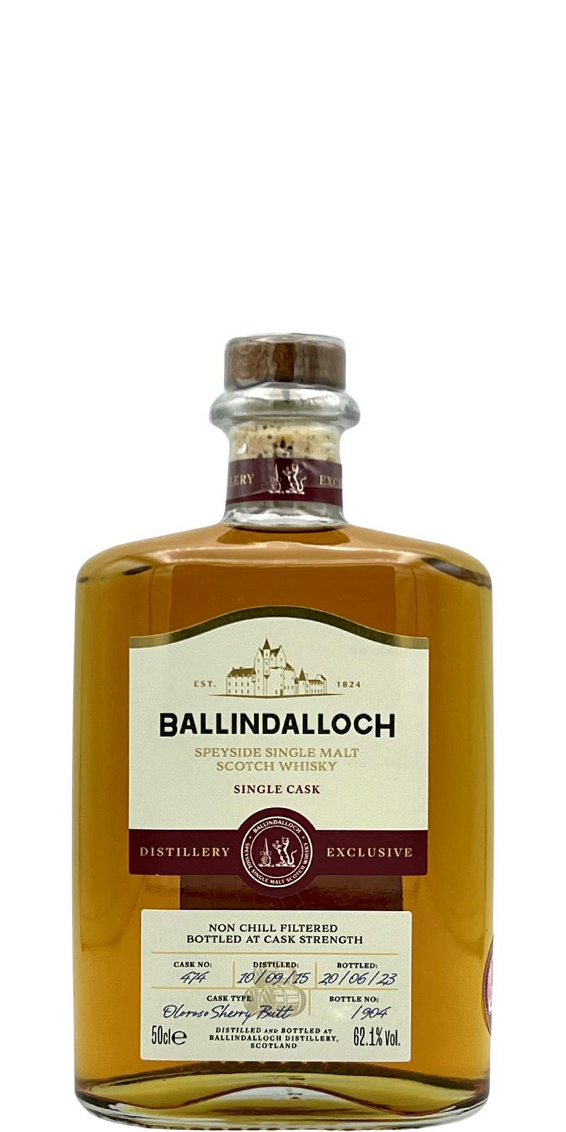Ballindalloch 2015  First Release - Single Cask