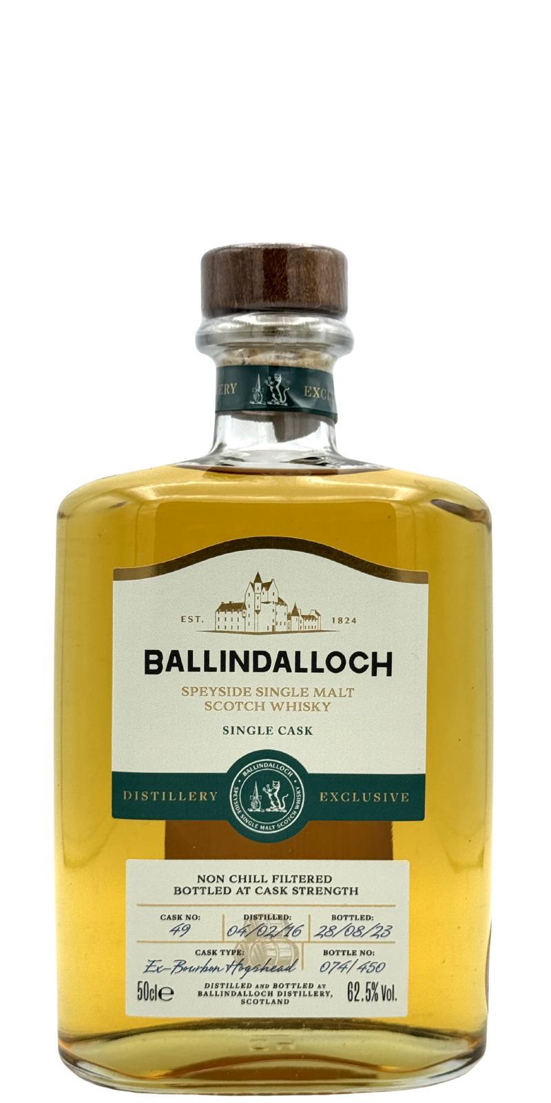 Ballindalloch 2016  Distillery Exclusive