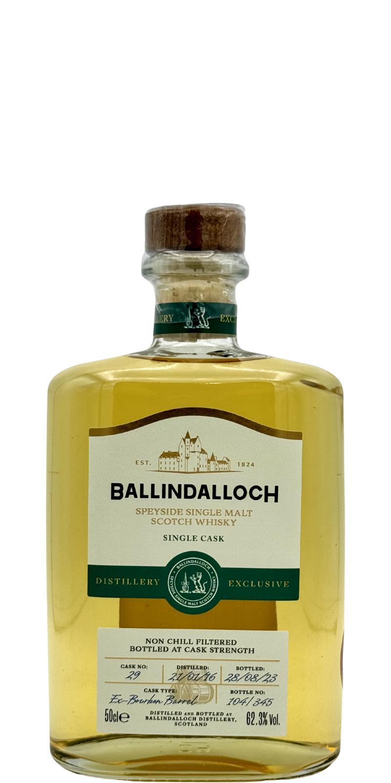 Ballindalloch 2016  Distillery Exclusive