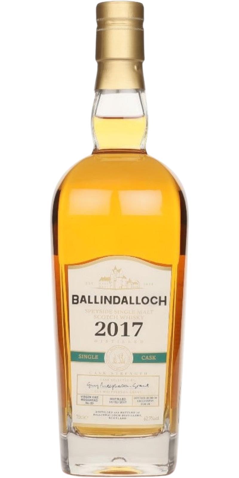 Ballindalloch 2017  Single Cask