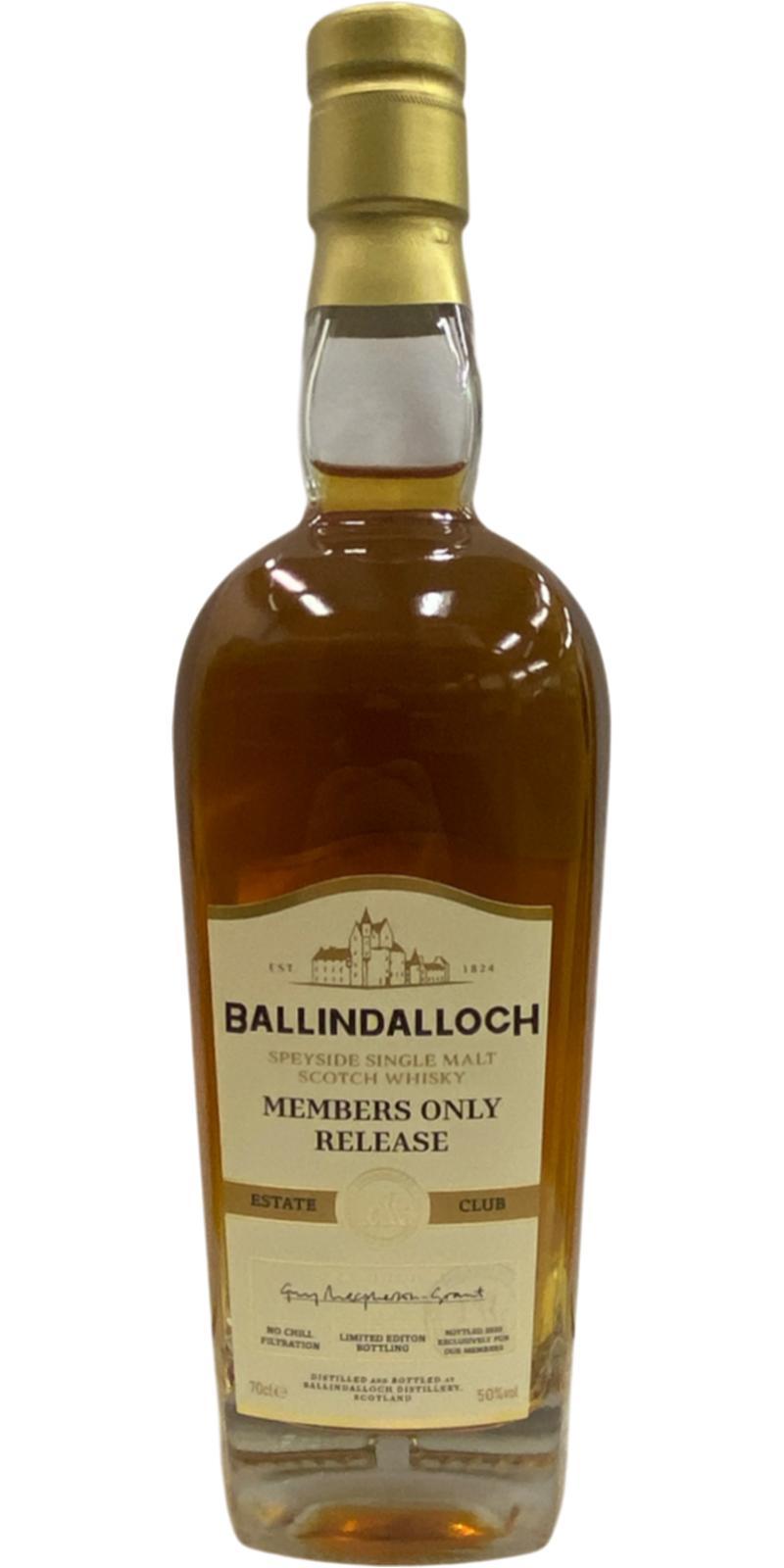 Ballindalloch Members Only Release