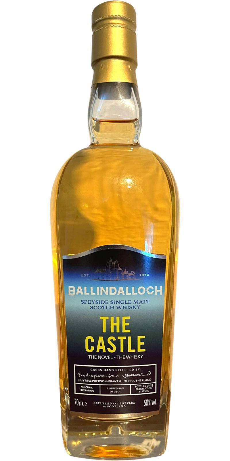 Ballindalloch The Castle  The Novel - The Whisky