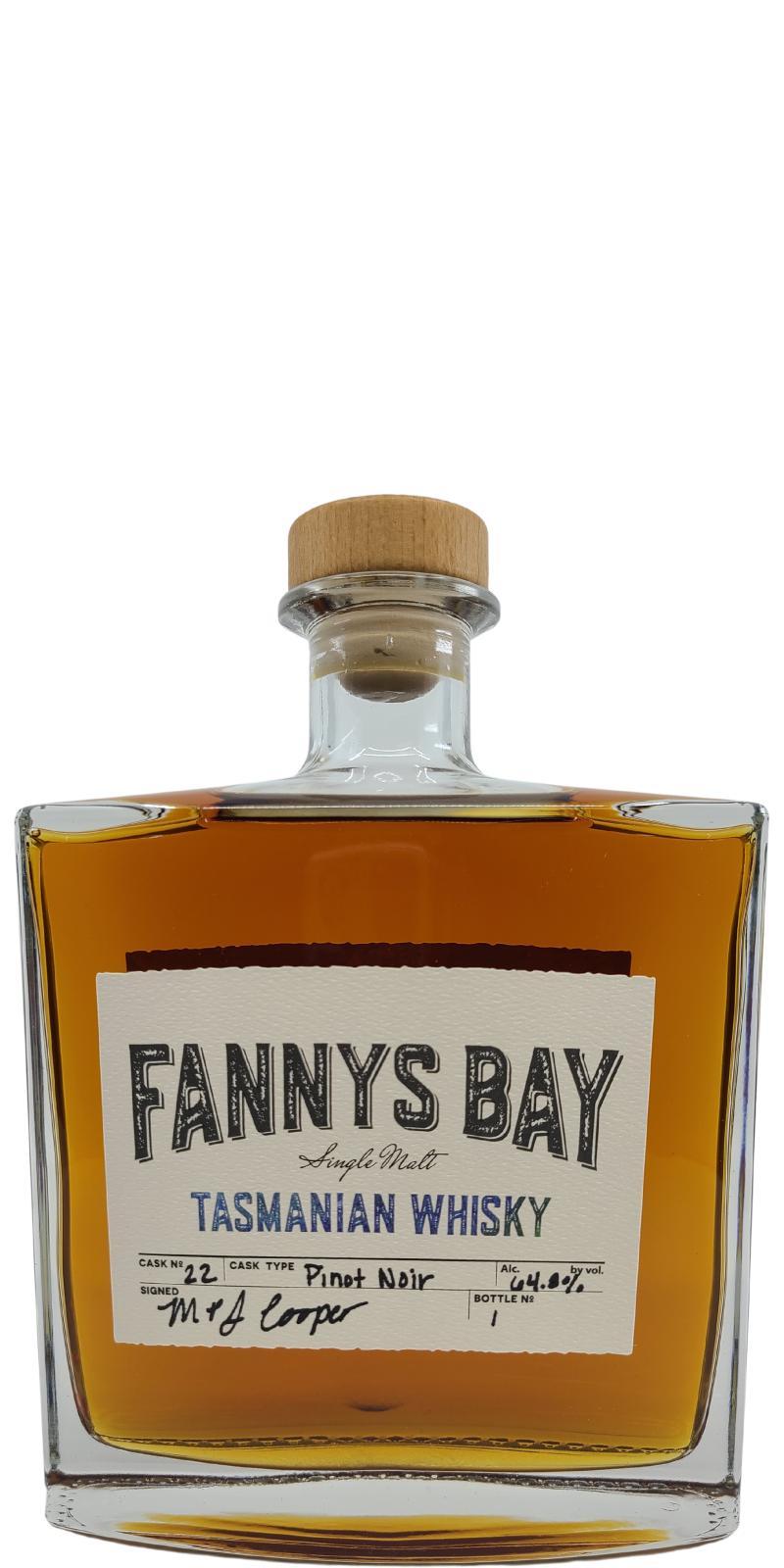 Fannys Bay Tasmanian Whisky   Single Cask