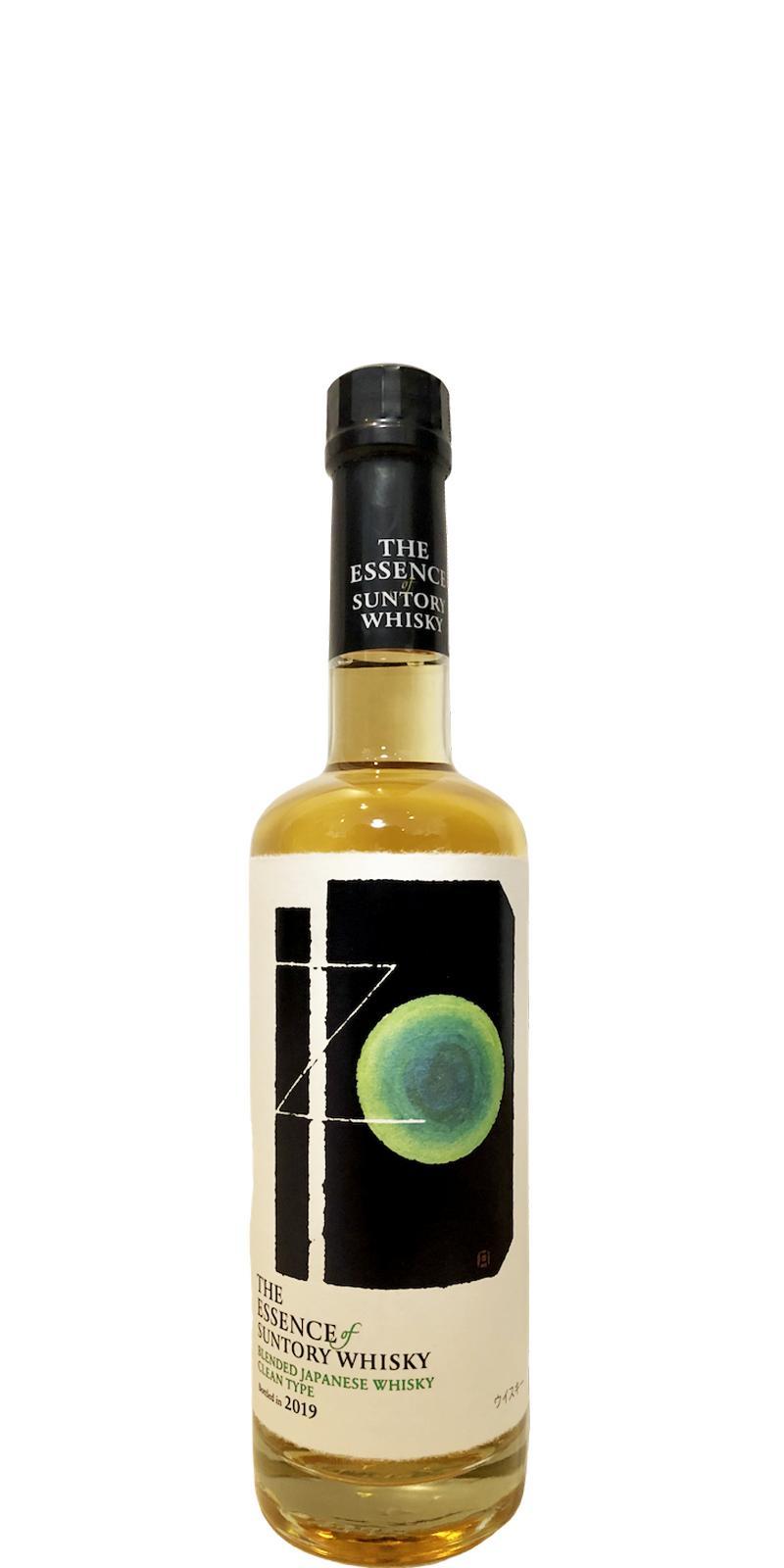 Suntory Blended Japanese Whisky  The Essence of Suntory Whisky - Clean Type