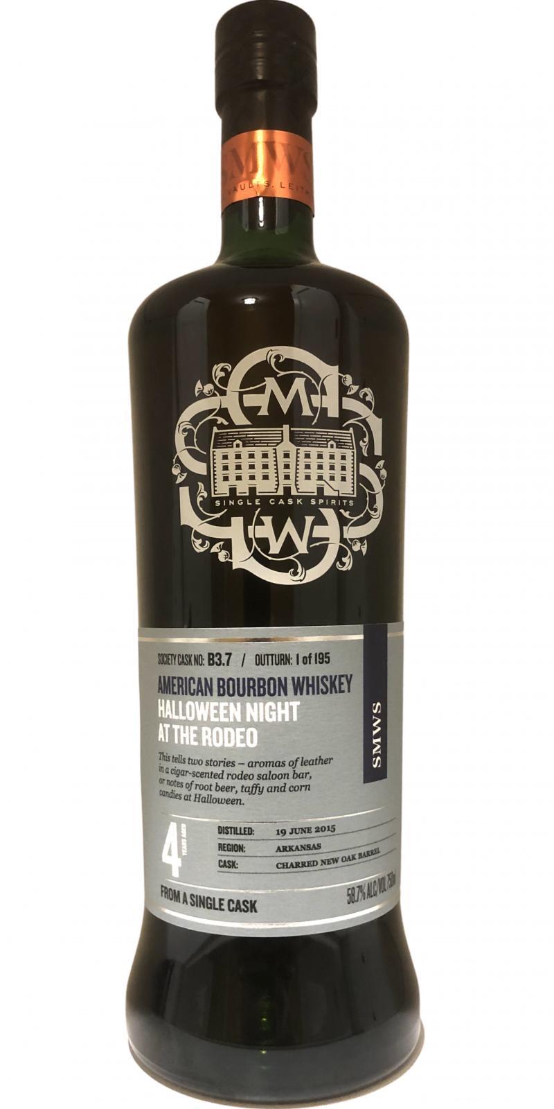 Rock Town 2015 SMWS B3.7  Halloween night at the rodeo