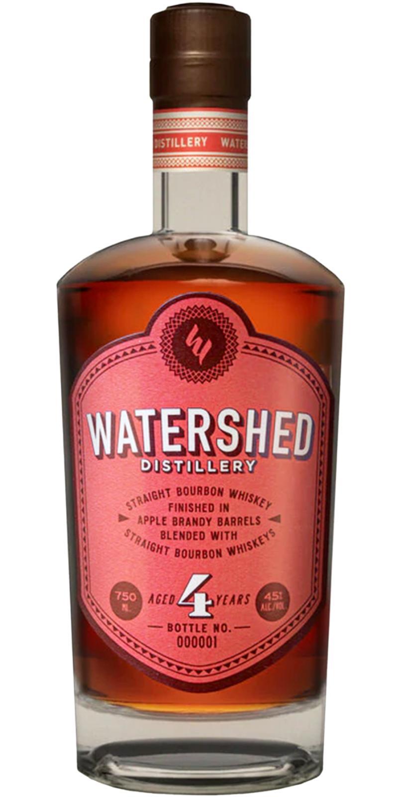 Watershed 04-year-old Straight Bourbon Whiskey