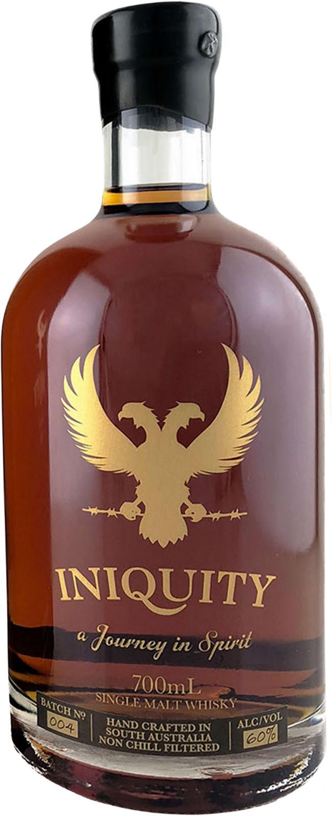 Iniquity Batch 004  Gold Batch