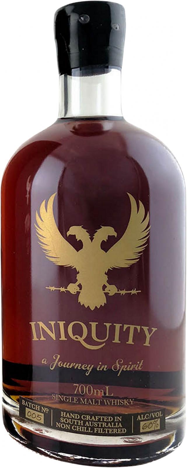 Iniquity Batch 005  Gold Batch