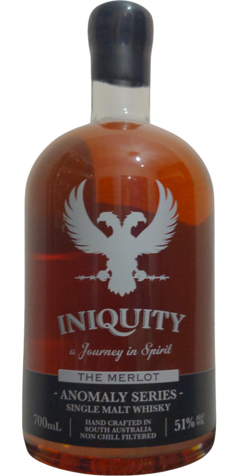 Iniquity The Merlot  Anomaly Series