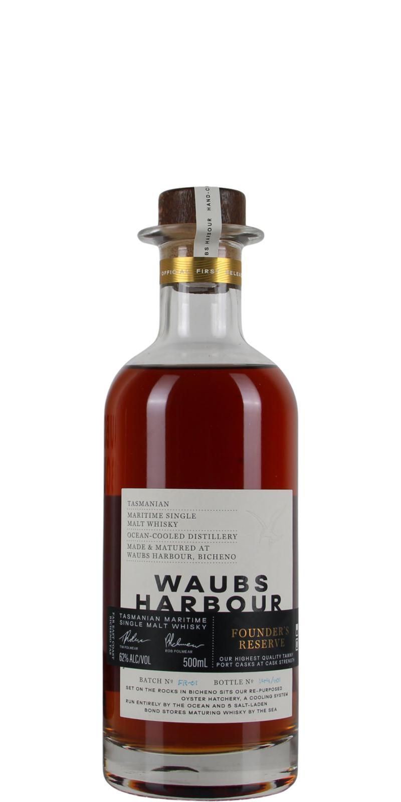 Waubs Harbour Founder's Reserve  Flagship Series
