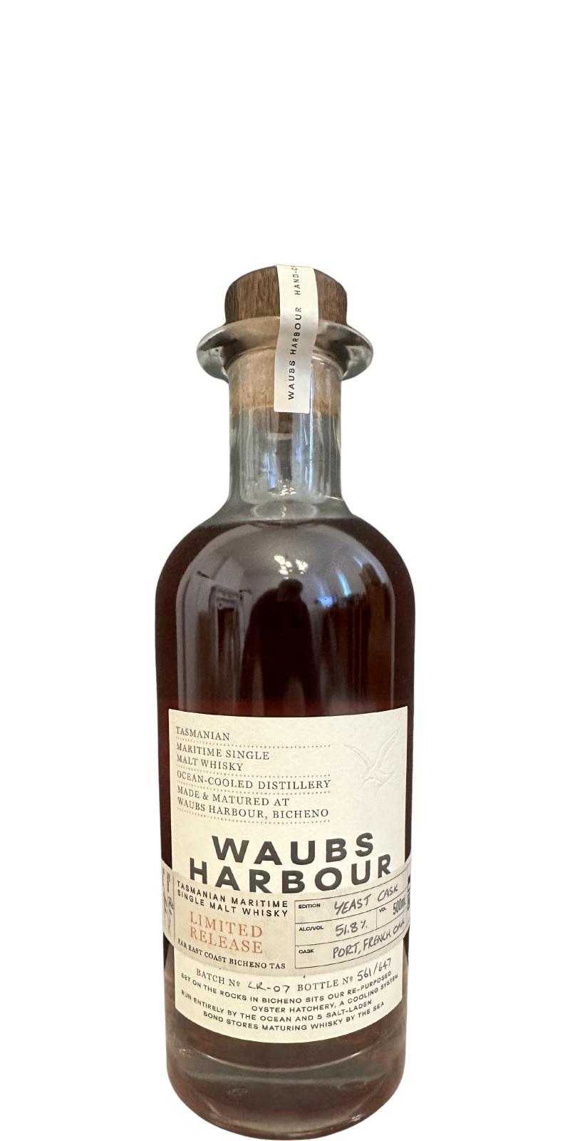 Waubs Harbour Yeast Cask  Limited Release