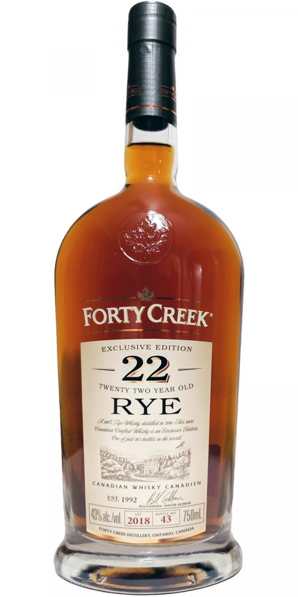 Forty Creek 1996 - Rye  Exclusive Edition
