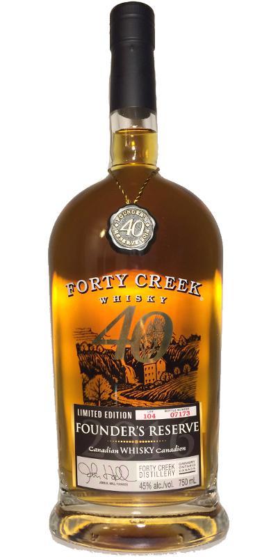 Forty Creek Founder's Reserve