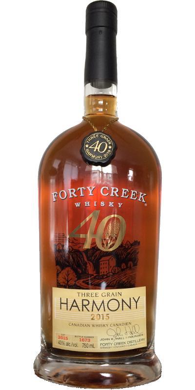 Forty Creek Three Grain - Harmony  2015 Limited Release