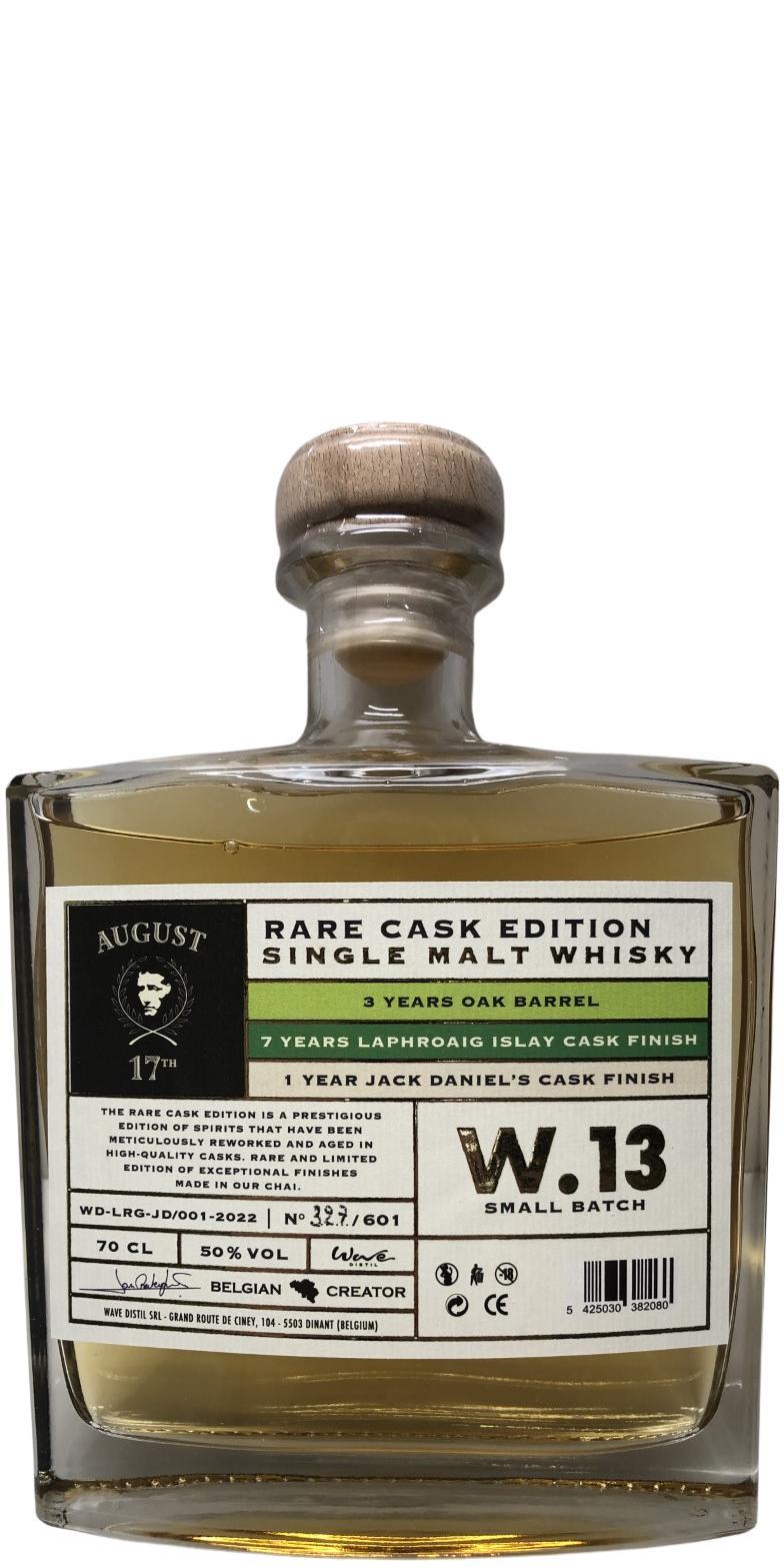 August 17th 11-year-old  Rare Cask Edition W.13