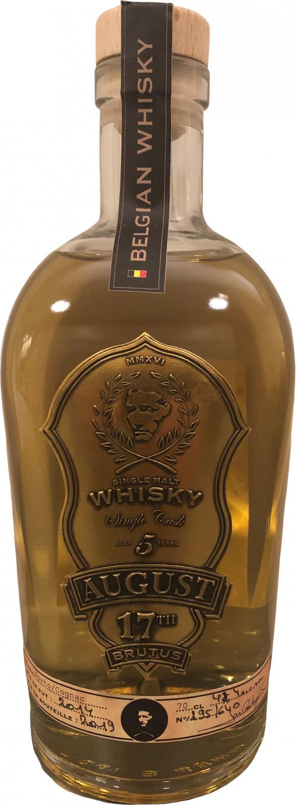 August 17th 2014 - Brutus  Single Cask