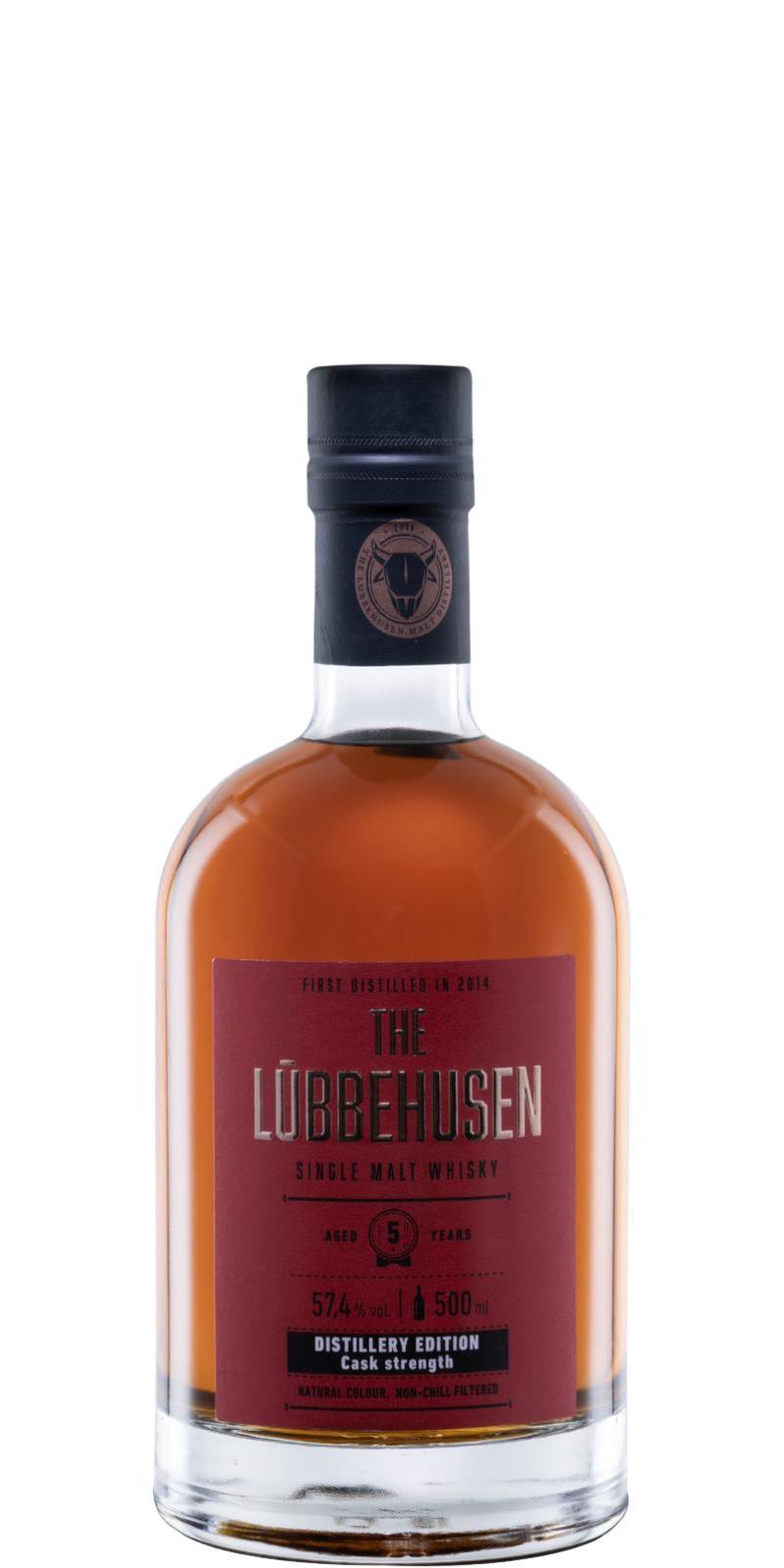 The Lübbehusen 05-year-old  Distillery Edition - Cask Strength