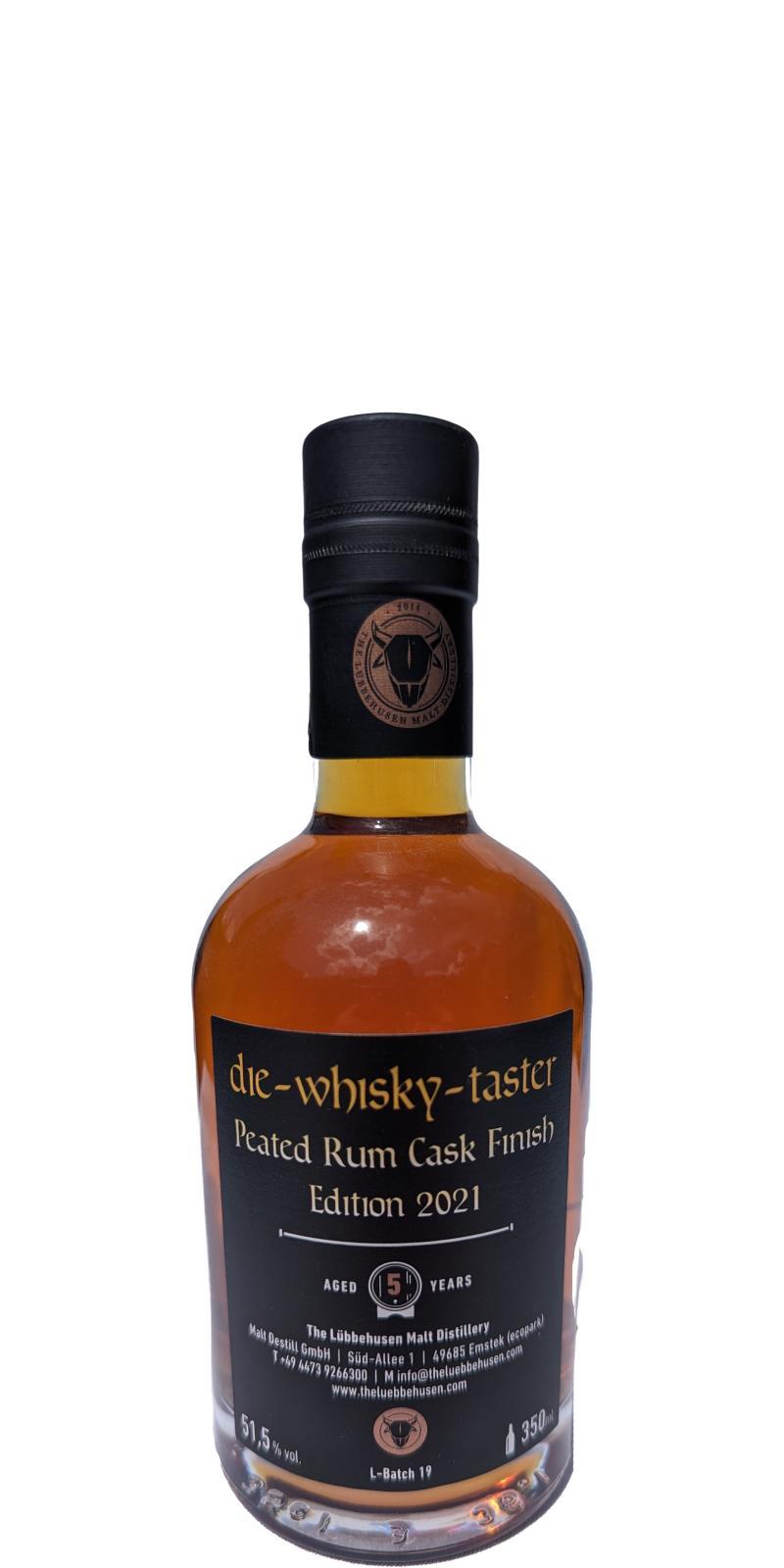 The Lübbehusen 2016  The Whisky-Taster-Edition 2021