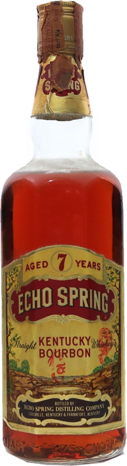 Echo Spring 07-year-old  Straight Kentucky Bourbon Whiskey