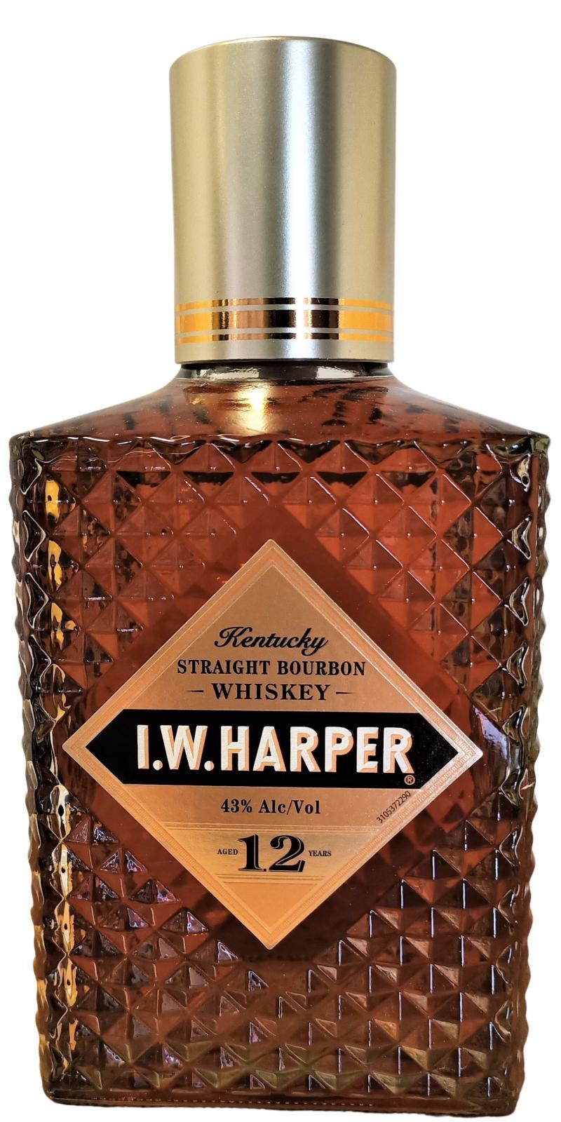 I.W. Harper 12-year-old  Decanter Bottle