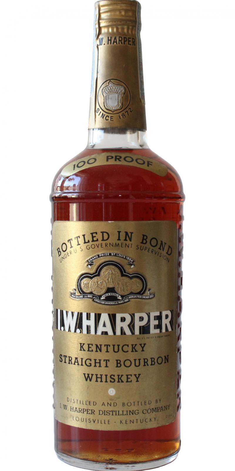 I.W. Harper 1954  Bottled in Bond