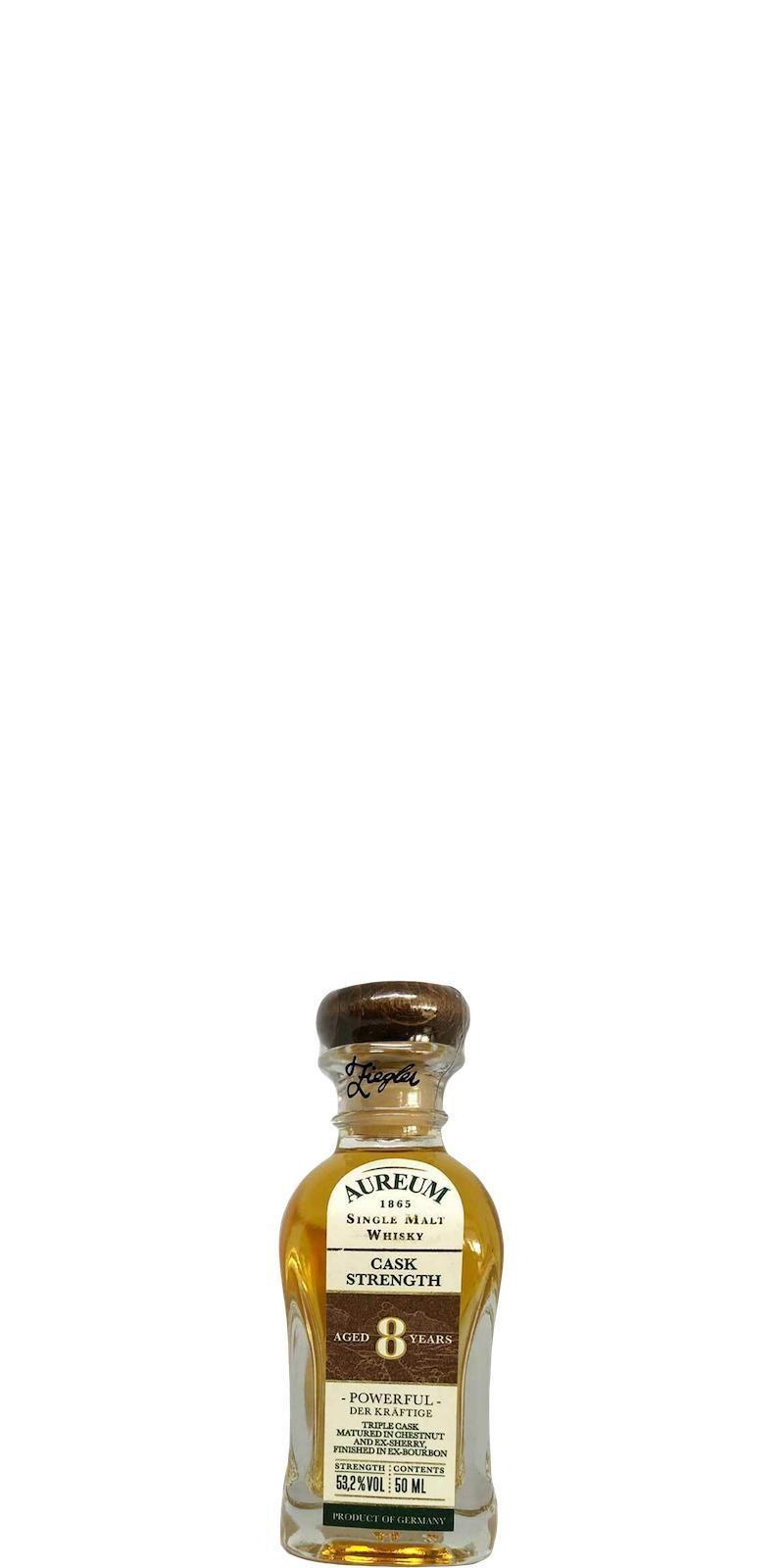 Aureum 1865 08-year-old  Cask Strength