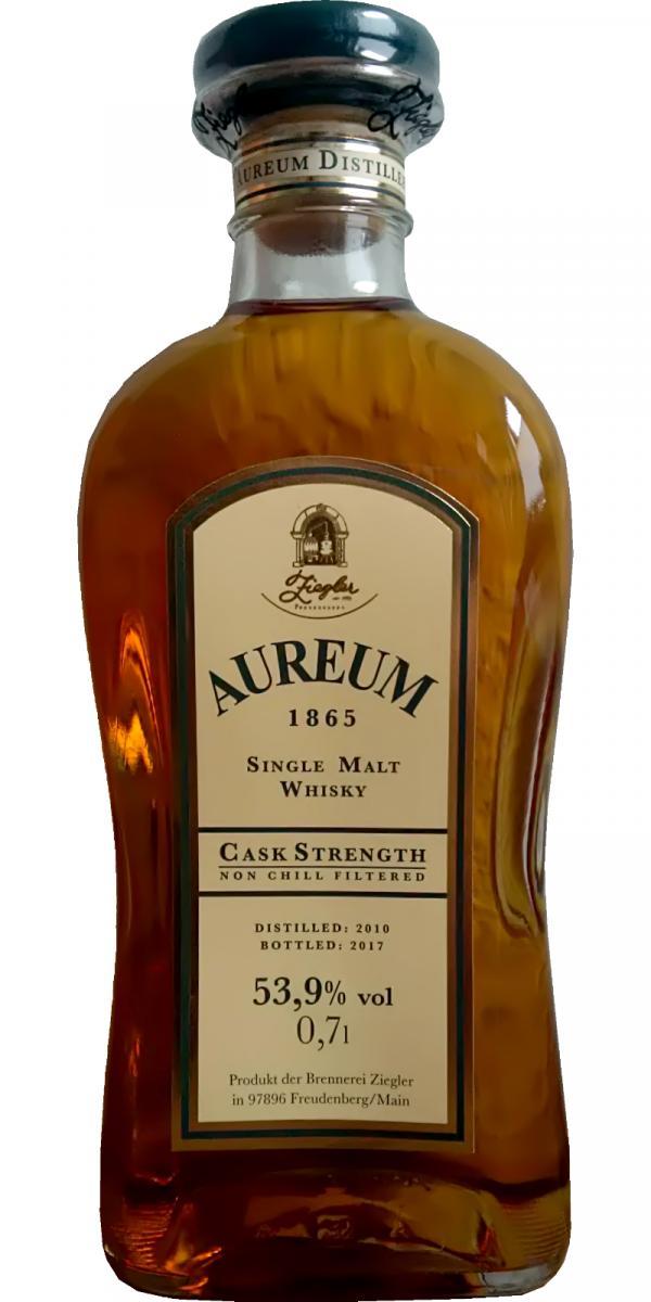 Aureum 1865 2010  Cask Strength