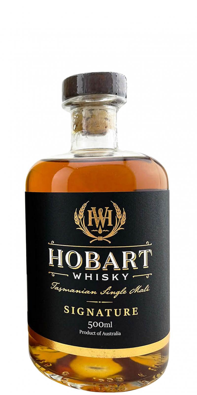 Hobart Whisky Tasmanian Single Malt  Signature Series