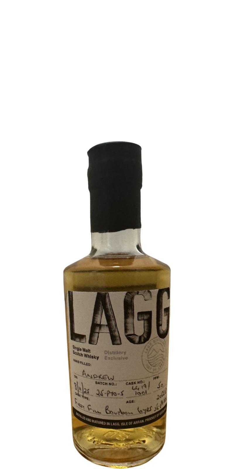 Lagg 06-year-old  Distillery Exclusive - Hand Filled