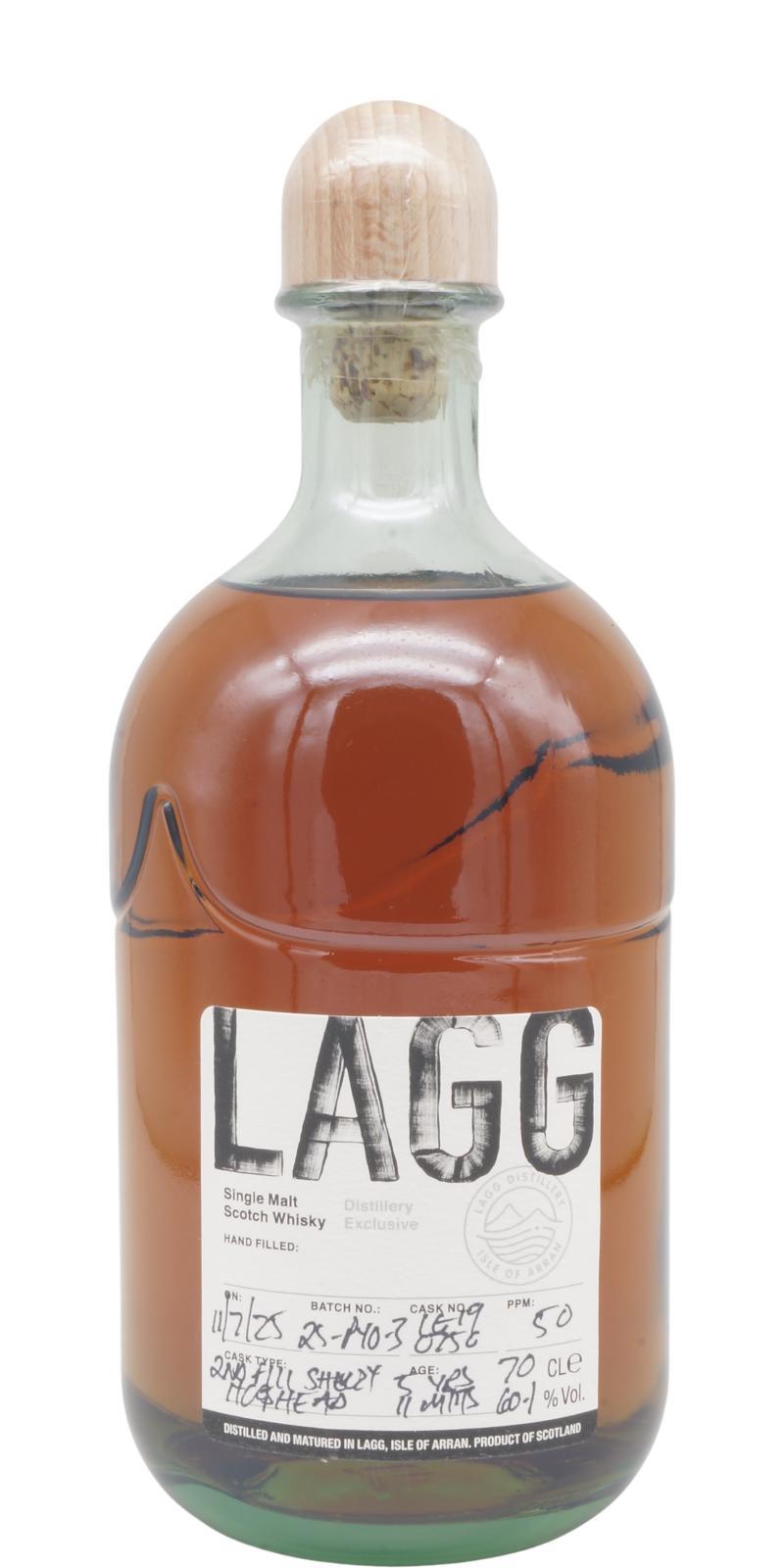 Lagg 2019  Hand Filled at the Distillery