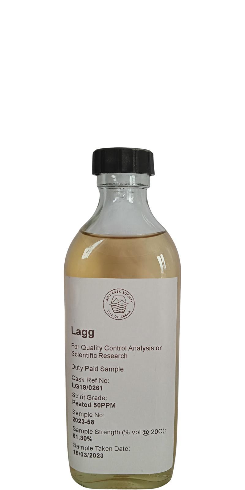 Lagg 2019  Duty Paid Sample