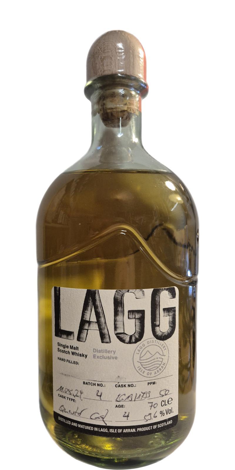 Lagg 2019  Hand Filled Distillery Exclusive