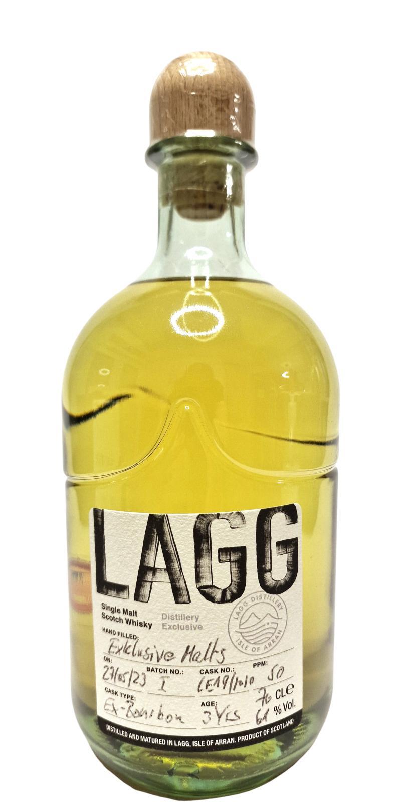 Lagg 2019  Distillery Exclusive Pour Your Own
