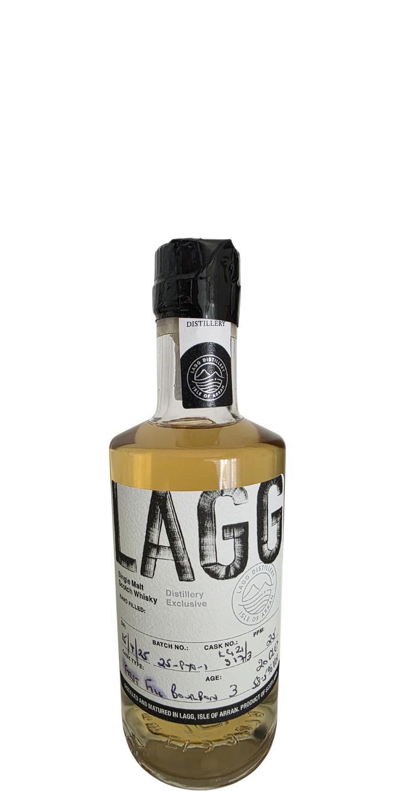 Lagg 2021  Hand Filled Distillery Exclusive