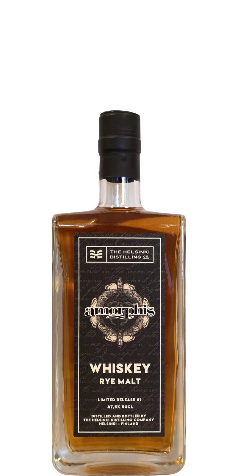 Helsinki Whiskey Amorphis  Limited Release #1