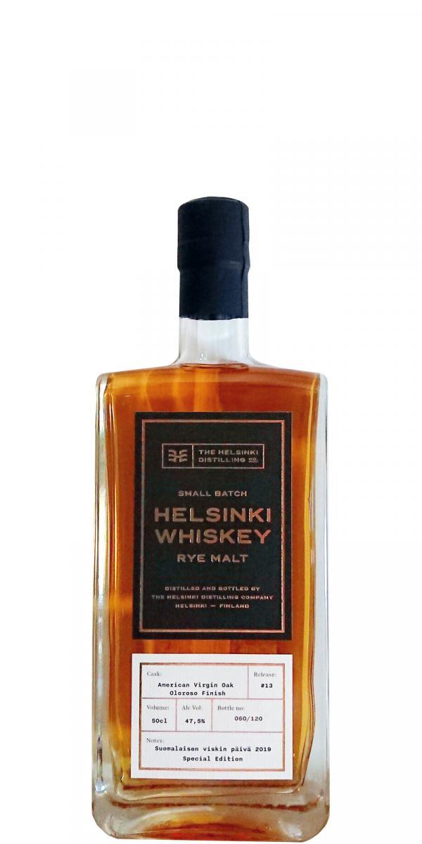 Helsinki Whiskey Rye Malt - Release #13  Small Batch