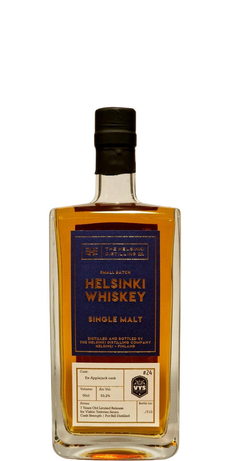 Helsinki Whiskey Single Malt - Release #24  Small Batch
