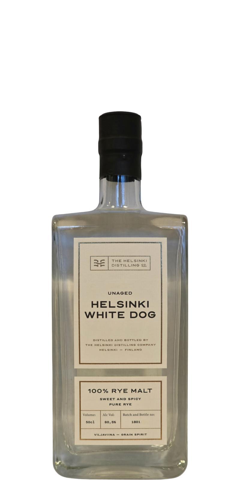 Helsinki Whiskey White Dog - 100% Rye Malt