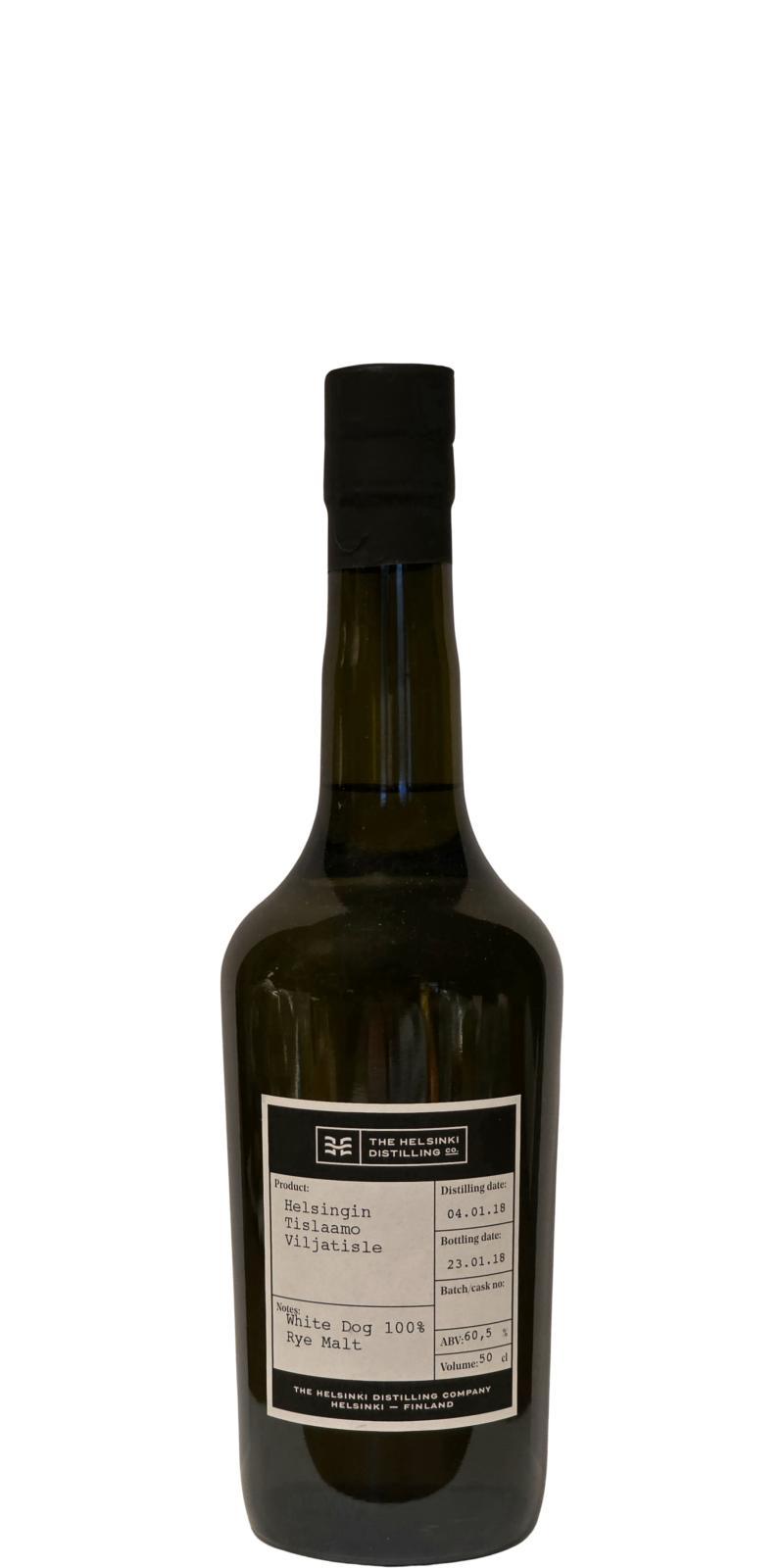 Helsinki Whiskey White Dog - 100% Rye Malt