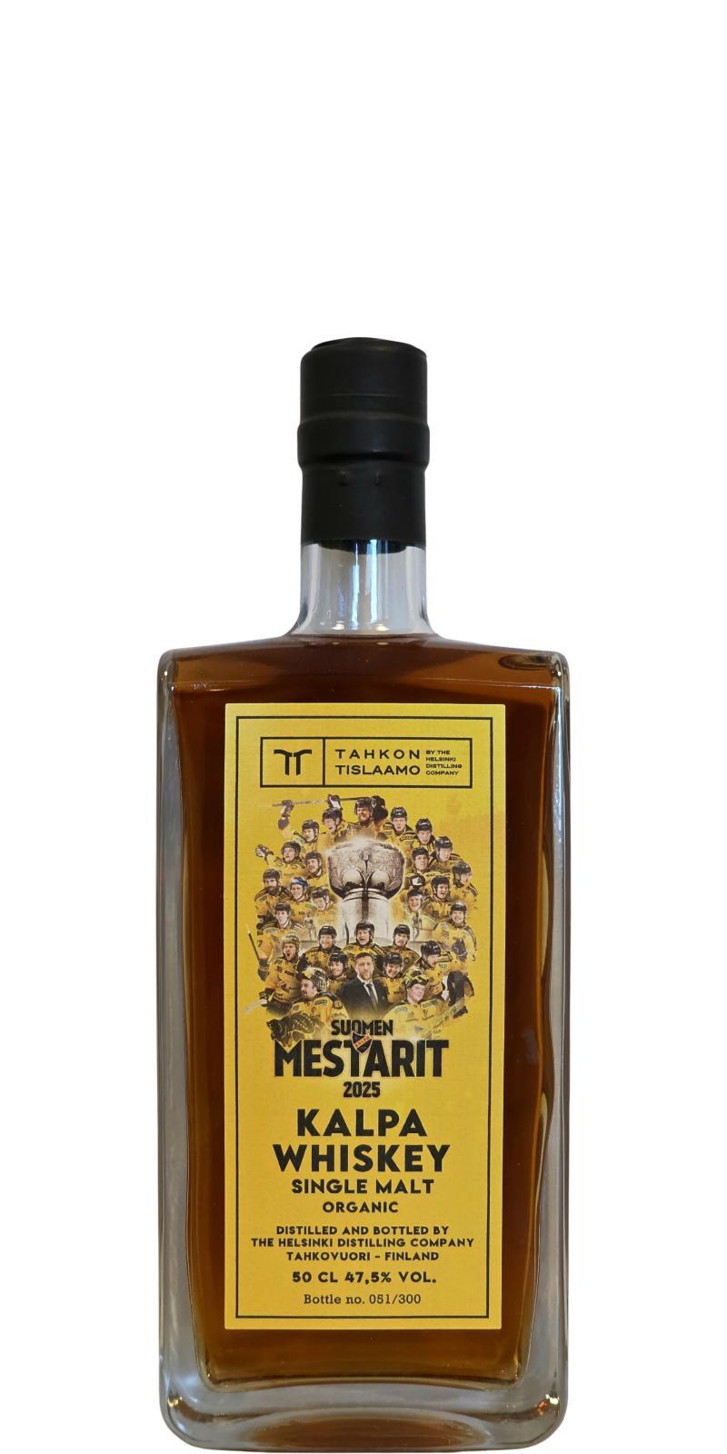 Tahko Whiskey Kalpa  Organic Single Malt