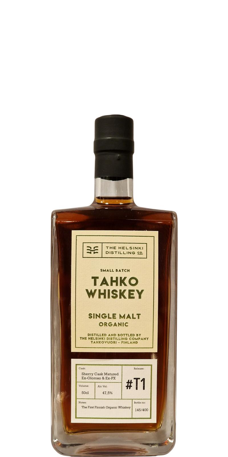 Tahko Whiskey Release #T1  Small Batch