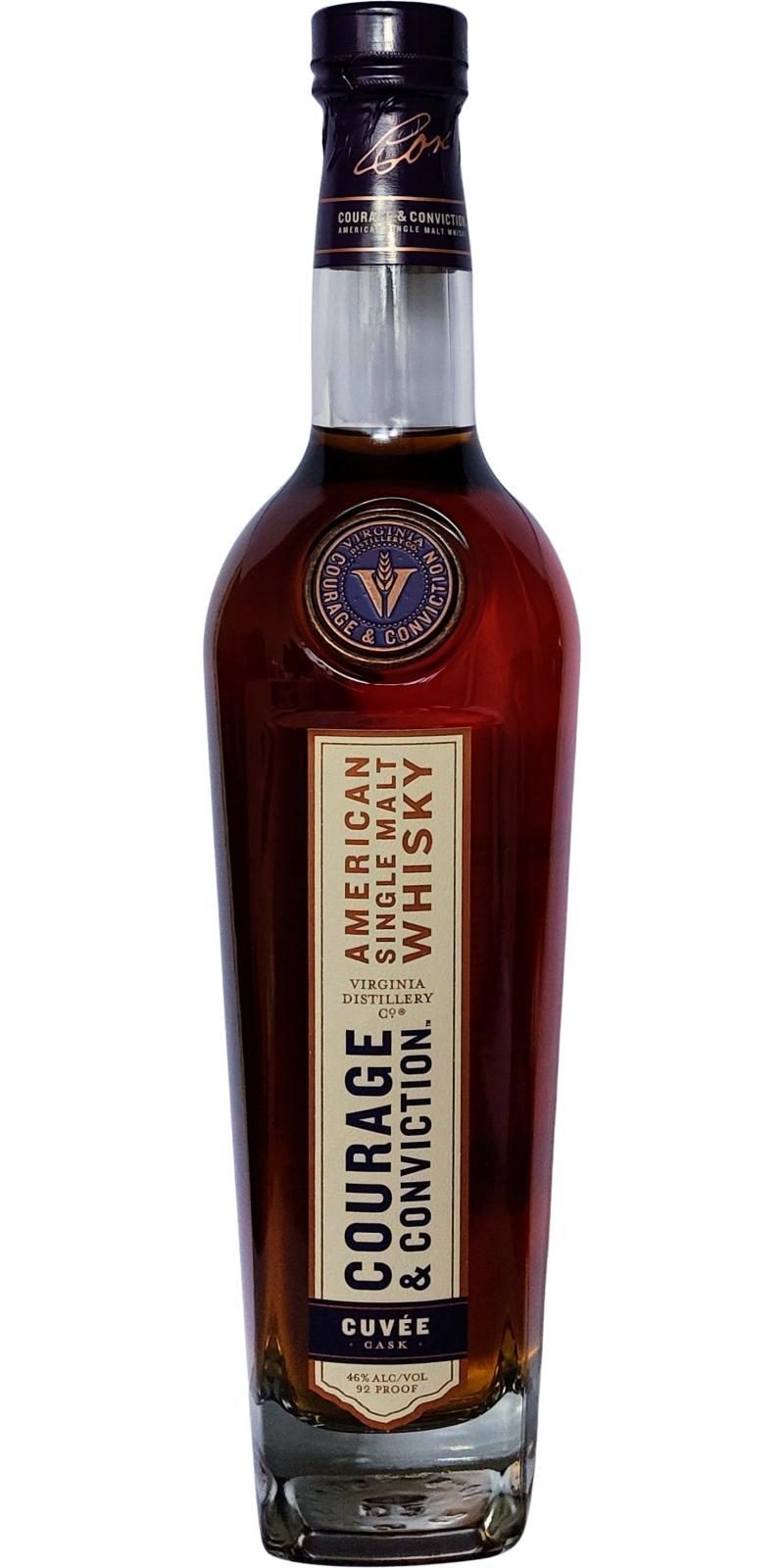Courage & Conviction Cuvée Cask  American Single Malt Whisky