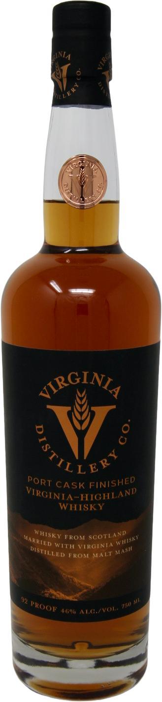 Virginia Highland Malt Whisky  Port Cask Finished